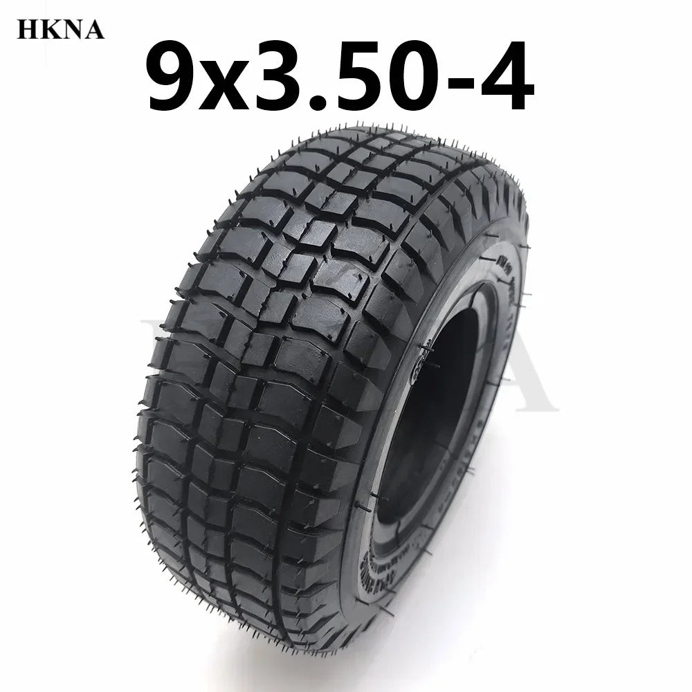9x3.50-4 Wheel PneumaticTire with Alloy Rim for Electric Tricycle Elderly Electric Scooter 9 Inch Wheel Accessories