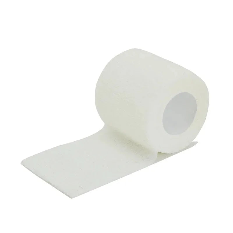 3/6/12/24/30Pcs White First Aid Self Adhesive Cohesive Elasticity Bandages Sports Tape for Wrist Ankle Sprains & Swelling