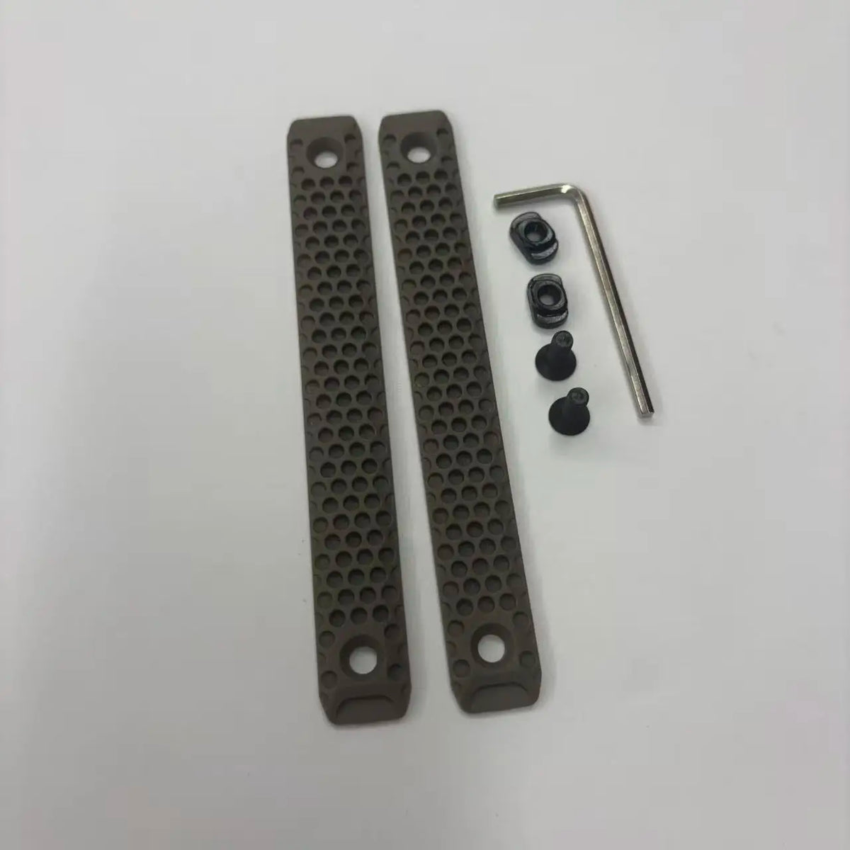 2pcs/set Tactical Nylon Rail Hand Protection M-lok Rail Cover Panel for M-lok System 120MM 80MM MLOK Rail Hand Protection
