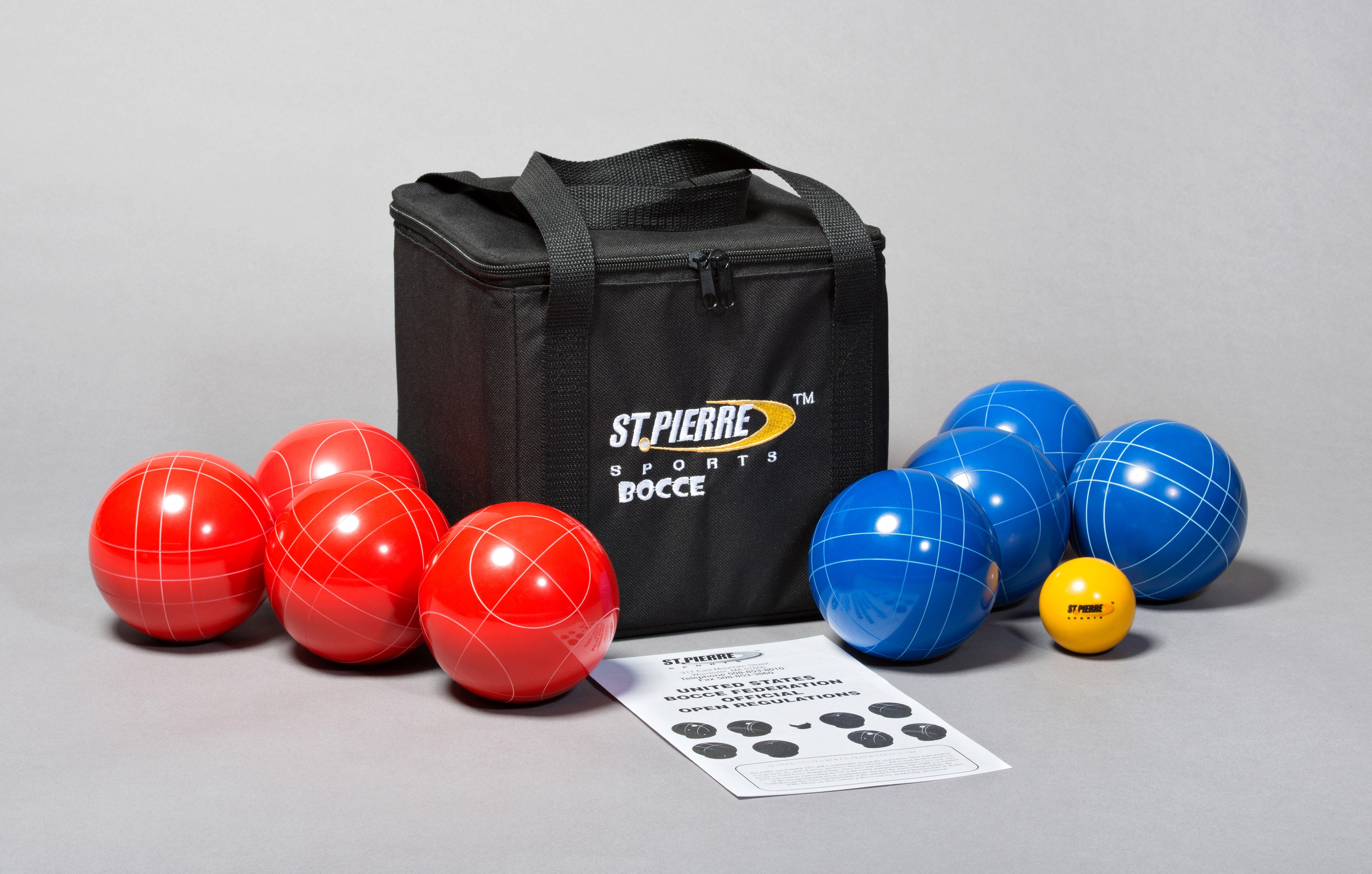 Sport Bocce Set In A Nylon Bag (100Mm) By St.Pierre