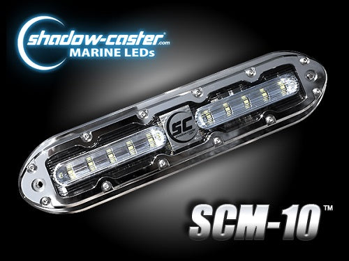 Shadow Caster SCM10 Underwater LED Light Great White