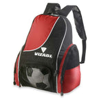 Vizari Solano Soccer Sport Backpack – Red
