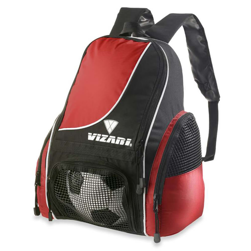Vizari Solano Soccer Sport Backpack – Red