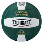 Tachikara Sv5Wsc Sensi-Tec Composite Volleyball (Dark Green, White)