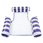 Inflatable Pool Floats Adult Size Water Hammock Floats for Swimming Pool Multi-Purpose Pool Floating Toys Pool Rafts Lounge