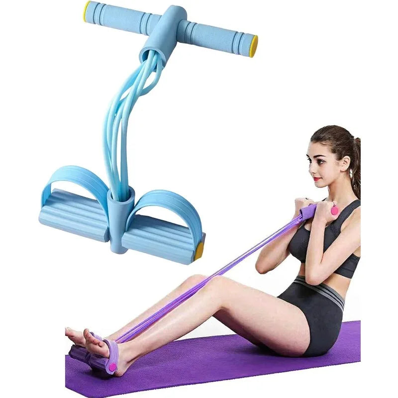 Multi-Scenario Resistance Trainer, 38cm/14.96in, Lightweight & Compact, for Slimming Abdomen,Lifting Chest & Hip, Indoor/Outdoor