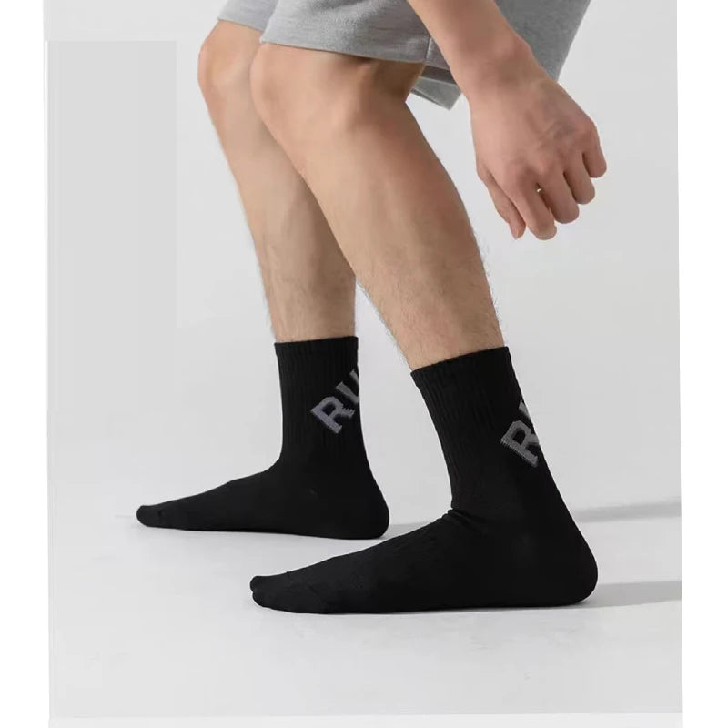 1/3 Pair Of Running Socks For Men And Women, Short Tube Towel Bottom Sports, Low Top Marathon, Fitness Basketball Pressure Socks