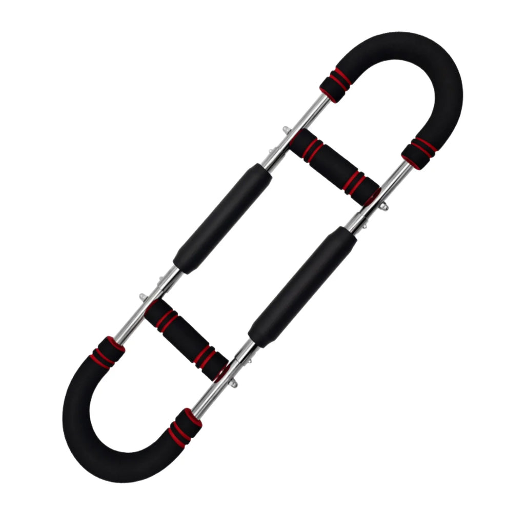 📦 US Warehouse Quick Ship 40KG U Shape Hand Gripper, Power Twister Bar, Adjustable Stainless Steel Arm Trainer Home Workout