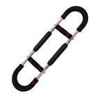 📦 US Warehouse Quick Ship 40KG U Shape Hand Gripper, Power Twister Bar, Adjustable Stainless Steel Arm Trainer Home Workout