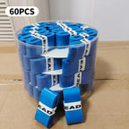 60pcs Universal Sweatbands Overgrip Anti-slip Tennis Racket Padel Shock Absorption Badminton Grips Slingshot Tennis Racket