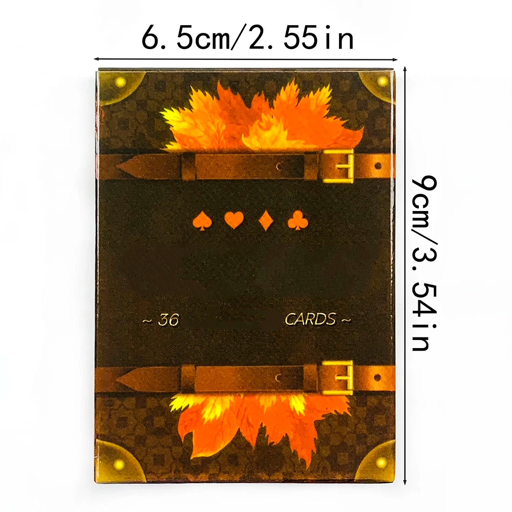 8.8*6.3cm Oracle Cards Game Fortune Telling & Spiritual Growth 36 Cards Oracle Deck , Perfect For Divination & Gift Giving