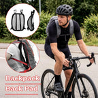 Ergonomic Airflow Ventilation Backpack Spacer Breathable Mesh Quick Install Backpacks Ventilation Frame Sweat Reducing Hollow