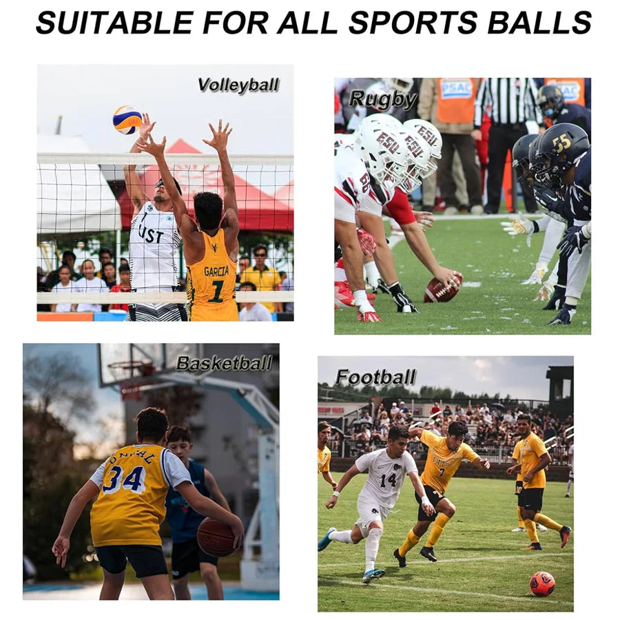 Basketball Net Bag Soccer Football Mesh Storage Sports Ball Holder Nylon Carry Bag Durable Single Ball Carrier 10/5/1 Packs