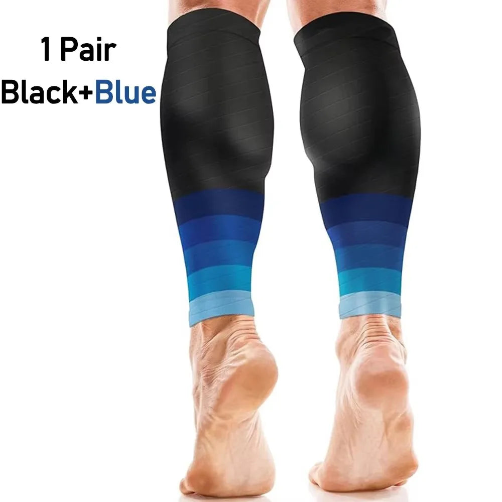 Calf Compression Sleeves Compression Sports Socks Long Pressure Stockings Leg Compression Sleeve Calf Support Assists Leggings