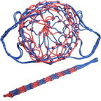 Basketball Net Bag Soccer Football Mesh Storage Sports Ball Holder Nylon Carry Bag Durable Single Ball Carrier 10/5/1 Packs