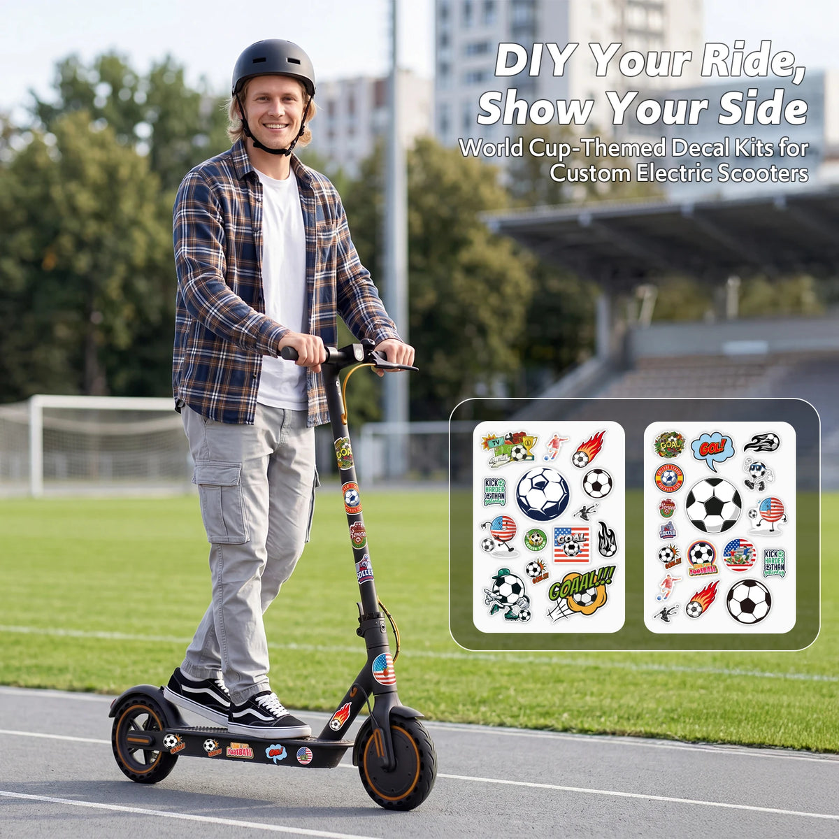 Electric Scooters for Adults,19 MPH 19 Miles Folding E-Scooter Built-in Side Lights, 550W Motor