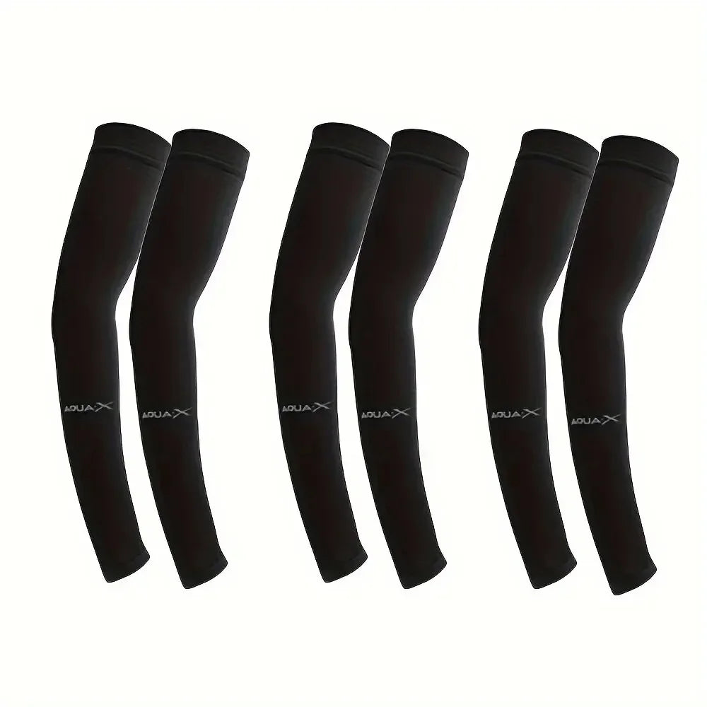 Breathable Sun Protection Sleeves - Cooling, UV Protection For Driving, Golfing, Fishing, Cycling, Hiking & Doing Sports