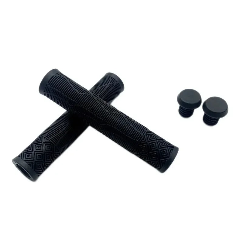 1 Pair Bicycle Handlebar Grips Soft Rubber Grips Bicycle Gloves Bike Accessories Outdoor Sports Cycling Riding Equipment