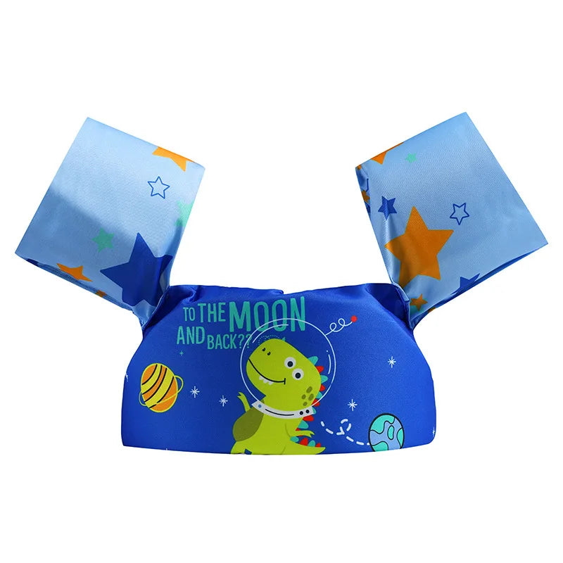 1Pc Pool Float Flamingo Swimming Vest Swimming Ring Summer Water Amusement Equipment Not Inflating Buoyancy Armbands