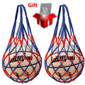 Basketball/Football/Volleyball Net Bag Thick Woven Net Basketball Storage Durable Nylon Training Net Bag for all kinds of balls