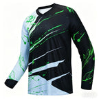 Men Breathable off Road Mountain Motocross Enduro Mtb Bike Jersey Cycling Top Riding Quick Dry Athletic Wear Cycling Top