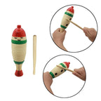 Wooden Fish Toy Game Orff Percussion Musical Instrument Toddler Music Learning Children's Christmas Gifts Baby Educational Toys