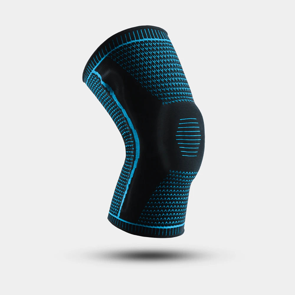 1/2 PC Knee Pads Strap Patella Medial Support Meniscus Silicone Compression Protection Sport Knee Braces Basketball Running Prot