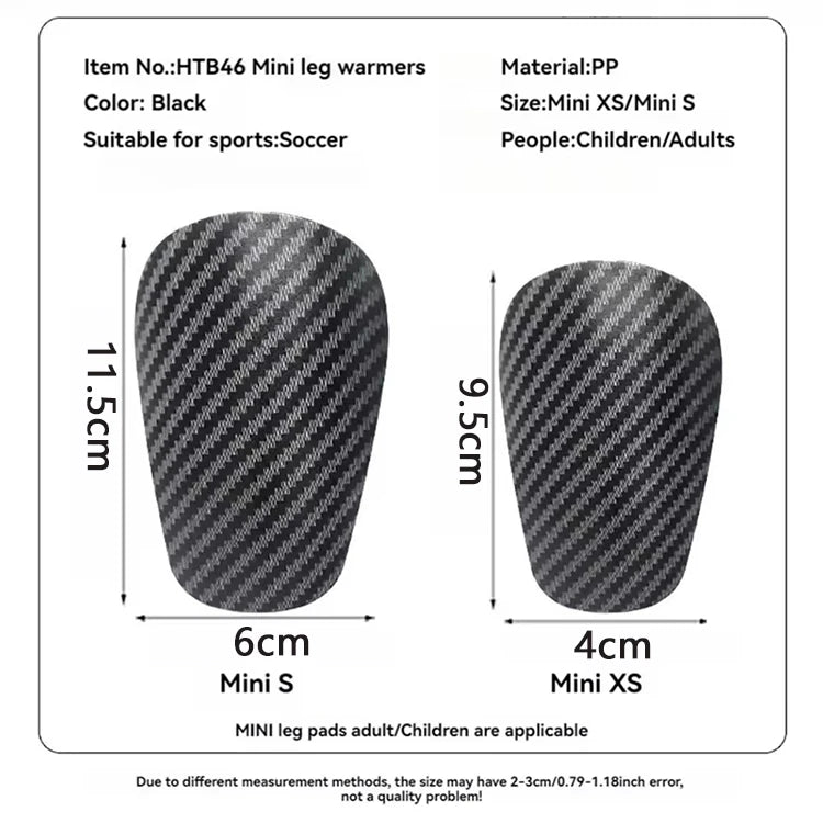 2Pcs Mini Soccer Shin Guards for Teenagers and Adults Sports Protective Gear Shin Guards Protective Equipment