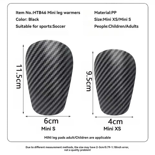 2Pcs Mini Soccer Shin Guards for Teenagers and Adults Sports Protective Gear Shin Guards Protective Equipment