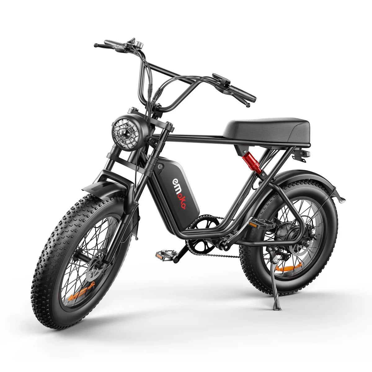 Emoko C91 adult E-bike 1000W*2 48V23Ah battery commute Electric Bike,20-inch Fat Tire E-Mountain bike