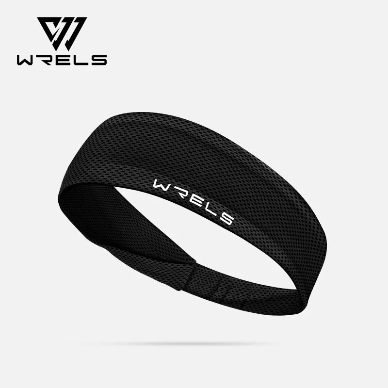 Summer Sport Headband Breathable Fitness Sweatband Non Slip Elastic Tennis Headband Sweat Wicking Lightweight Running Hairband