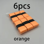 6 Piece of Badminton Grip Anti Slip Straps, Tennis Racket Sports Grip Pads, Shock-Absorbing Grip Straps