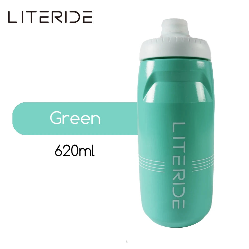 LITERIDE 610ml/710ml Bicycle Bottle MTB Road Bike Water Bottle Outdoor Sports Plastic Portable Large Capacity Drink Cycling