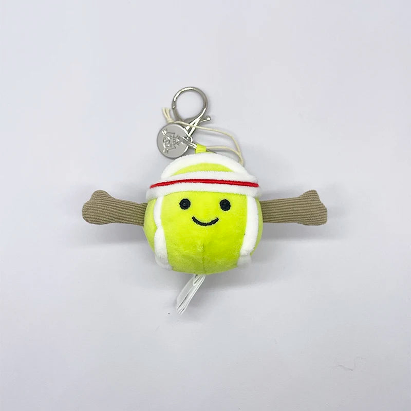 Golf Ball Plush Keychain, Marshmallow Keychain, Volleyball Plush Toy, Rabbit, Xue Long Plush  Bag Charms