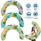 U Shaped Inflatable Swim Ring Pool Floatie Comfortable Neck & Back Support Floating Tube for Pool Beach Water Sports