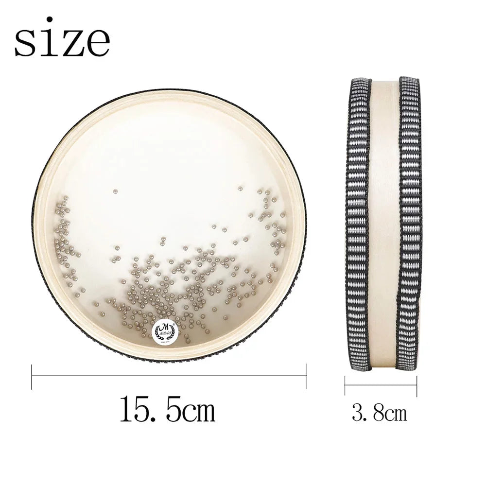 Kid Child Ocean Wave Bead Drum for Baby Early Learning Music Instrument Toys Gentle Sea Sound Musical Educational Toy Tool