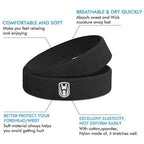 WOSWEIR-Cotton Athletic Headband Elastic Sweatbands Women Men Basketball Sports Gym Fitness Sweat Band Volleyball Tennis
