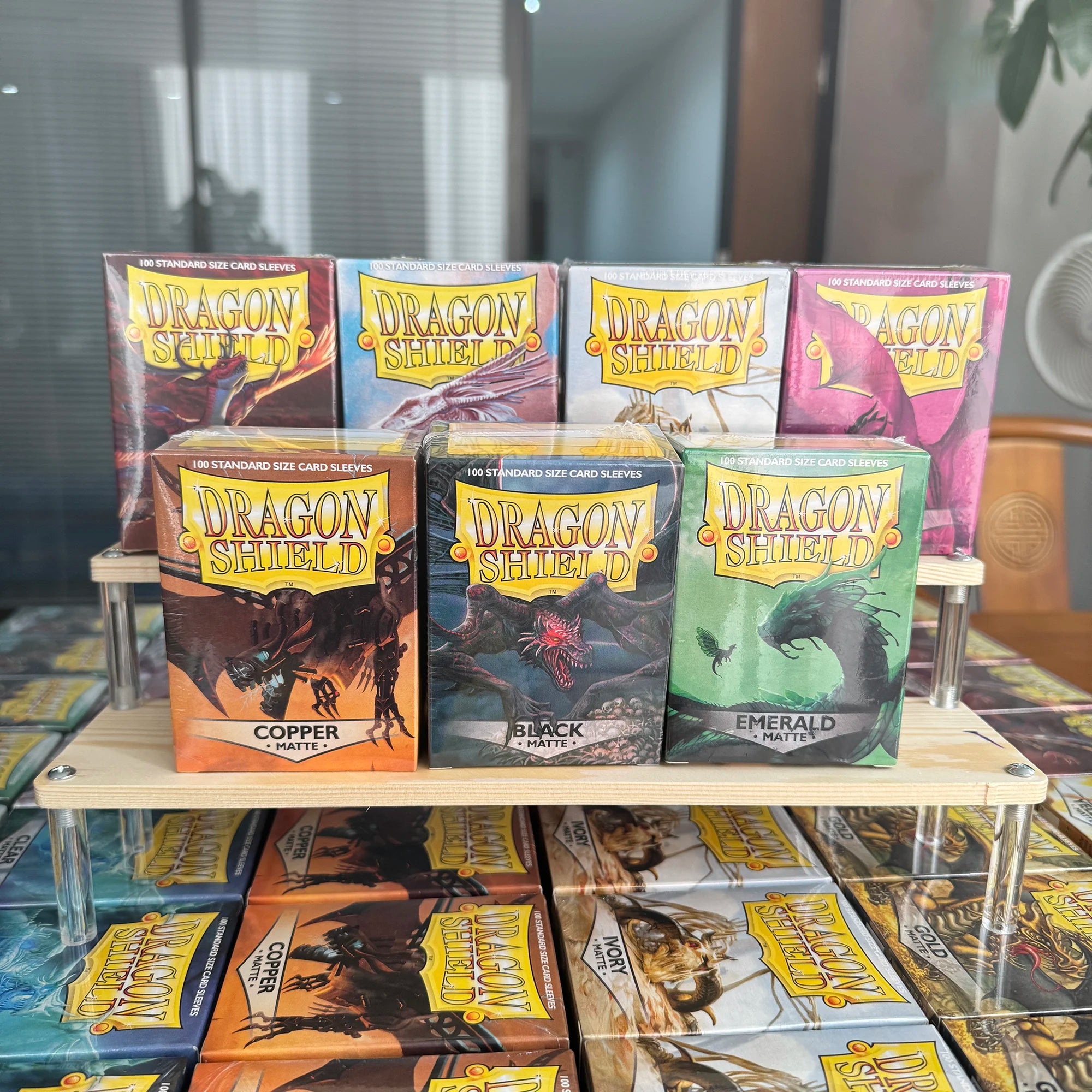 Dragon Shield Card Sleeves 5 Boxes Set - Premium Card Protection for Trading Cards Shipped Directly from US