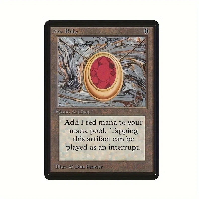 9 Pcs MTG Proxy Black Core Paper with Hologram Cards All Rare Expensive Magic Cards