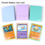 Standard Size Card Sleeves Premium Perfect Exact Fit Inner Card Sleeves with Pokemon Cards for TCG MTG Sports Cards ﻿