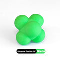 Hexagonal Reaction Ball Fitness Sport Speed Agility Reflex- Skills Training Unpredictable Outdoor Fun Toys