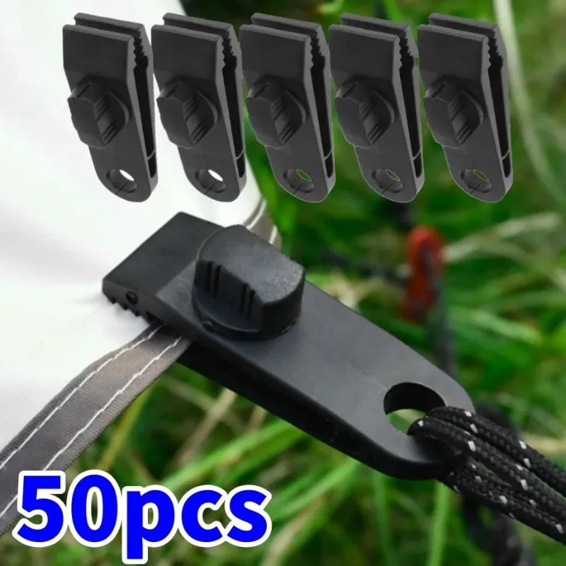 Heavy Duty Tent Clip Tarp Clips Lock Grip Tent Clamps Clamps for Tarps Awnings Camping Car and Swimming Pool Covers