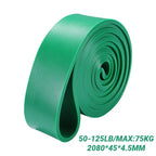 1/5Pcs Tpe Elastic Band Resistance Strength Training Sports Fitness Latex Pull-Up Ension Thick Circle Yoga Multi-Functional Hip