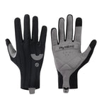 YKYWBIKE Cycling Gloves Woven Aerodynamic Striped Bicycle Sports Gloves Anti-Slip Riding Gloves Shock-absorbing Road Bike Gloves