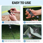Heavy Duty Tent Clip Tarp Clips Lock Grip Tent Clamps Clamps for Tarps Awnings Camping Car and Swimming Pool Covers