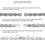 Bicycle Chain Repair Tool Set Chain Connector Quick Link Lock For 6/7/8/9/10/11/12 Speed MTB Road Bike Joint Magic Buckle Master
