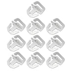 5/10Pcs Anchor Awning Fastener Stainless Steel Tight Rope Buckle Awning Canopy Fastener Camping Accessories