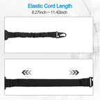 2 Points Extra Long Rifle Sling Two Point Traditional Gun Slings Standard Strap With Metal Hook QD Sling for Outdoor Sports