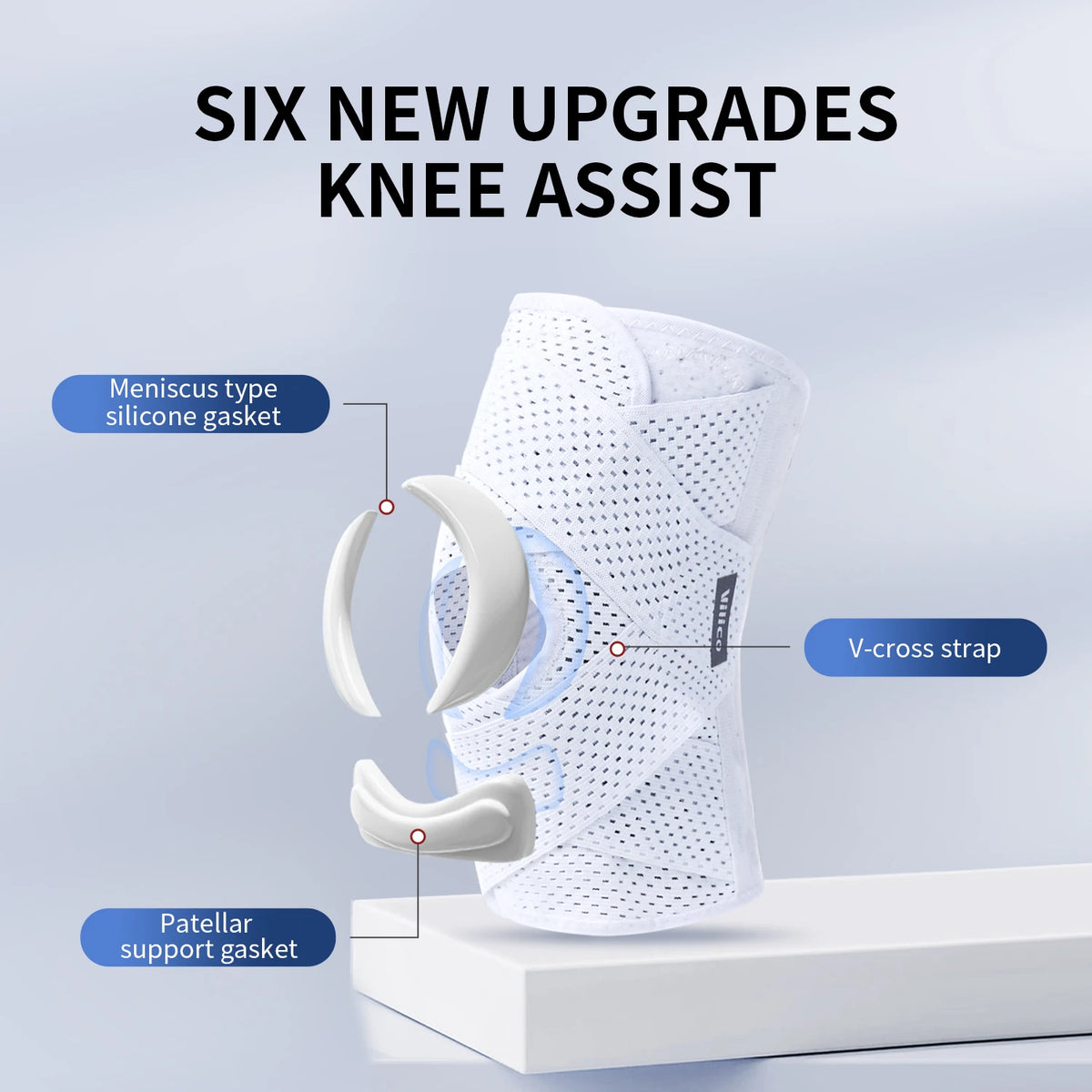 Outdoor Sports Knee Pads Summer Thin Men's and Women's Basketball, Running, Hiking and Other Daily Sports Knee Covers