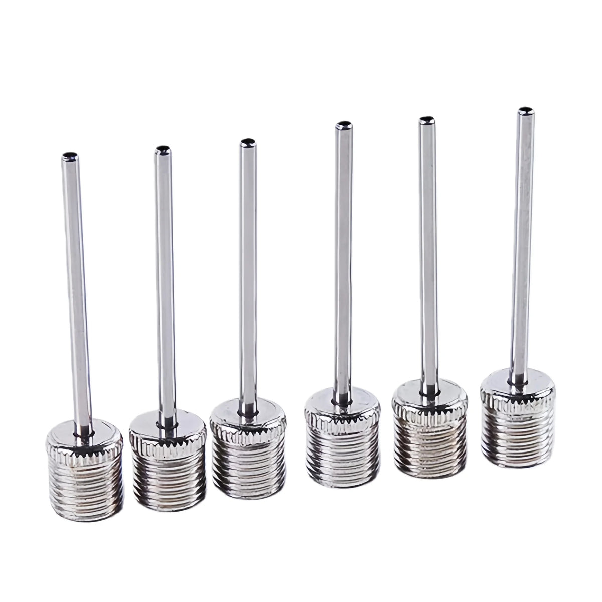 10/20/100Pcs Ball Air Needle Stainless Steel Pump Pin Basketball Inflating Pump Needle Football Inflatable Valve Adaptors Nozzle